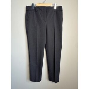 Talbots Hampshire‎ Ankle Pants Black Dot Trousers Womens Size 10 Preppy Career